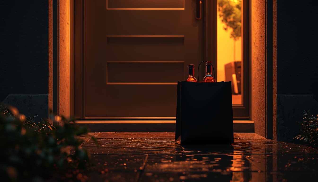 Fast, discreet drinks delivery to your door